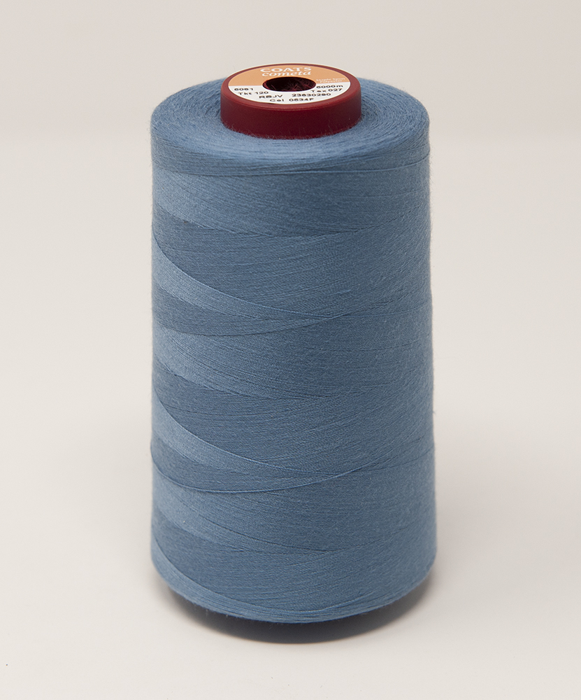 Coats Cometa Sewing Thread 5000m 0534F Denim Blue